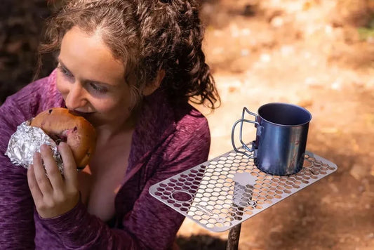Elevate Your Camping: Honey Bee Camping Table