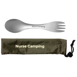 Spoon and Fork Combo - Titanium